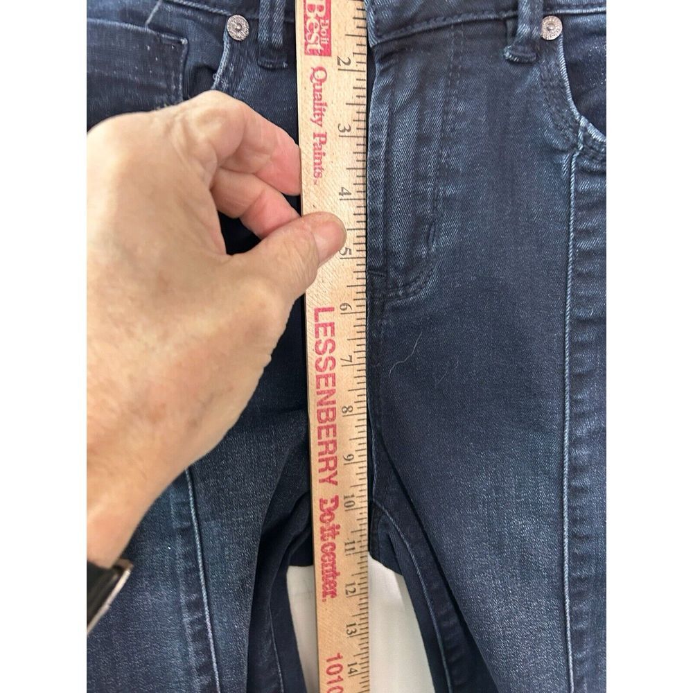 Rewash Brand Womens Size 5R Blue Denim Jeans Dark Was 27X27 Mid Rise - Picture 5 of 11